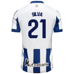 Real Sociedad Silva #21 Fußballtrikot 2026-27 Heimtrikot Herren
