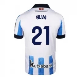 Real Sociedad Silva #21 Fußballtrikots 2023-24 Heimtrikot Herren