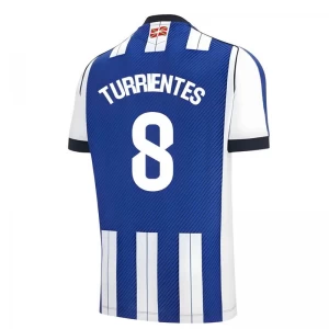 Real Sociedad Turrientes #8 Fußballtrikot 2025-26 Heimtrikot Herren