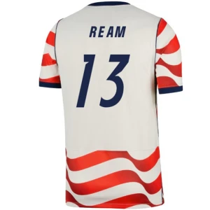Ream #13 USA Fußballtrikot WM 2026 Heimtrikot Herren