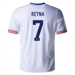 Reyna #7 USA Fußballtrikots Copa America 2024 Heimtrikot Herren