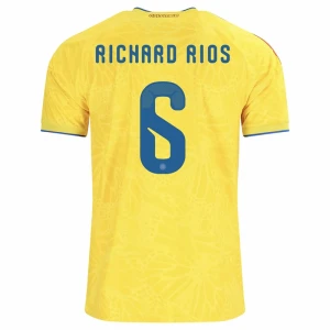 Richard Rios #6 Kolumbien Fußballtrikot WM 2026 Heimtrikot Herren