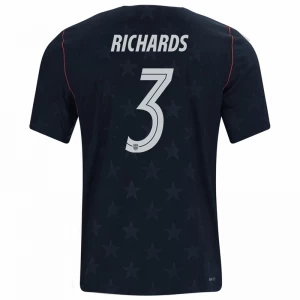 Richards #3 USA Fußballtrikot WM 2026 Auswärtstrikot Herren