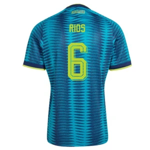 Rios #6 Kolumbien Fußballtrikot WM 2026 Auswärtstrikot Herren