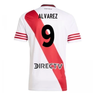 River Plate Alvarez #9 Fußballtrikot 2025-26 Heimtrikot Herren