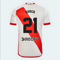 River Plate Barco #21 Fußballtrikots 2023-24 Heimtrikot Herren