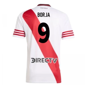 River Plate Borja #9 Fußballtrikot 2025-26 Heimtrikot Herren