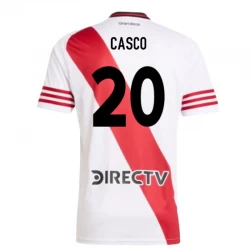 River Plate Casco #20 Fußballtrikot 2025-26 Heimtrikot Herren