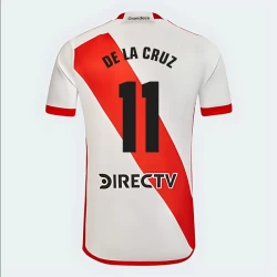 River Plate De La Cruz #11 Fußballtrikots 2023-24 Heimtrikot Herren