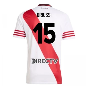 River Plate Driussi #15 Fußballtrikot 2025-26 Heimtrikot Herren