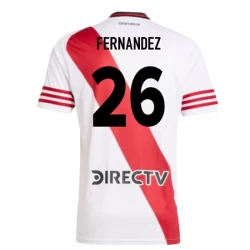 River Plate Fernandez #26 Fußballtrikot 2025-26 Heimtrikot Herren