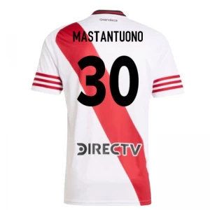 River Plate Mastantuono #30 Fußballtrikot 2025-26 Heimtrikot Herren