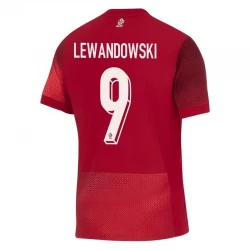 Robert Lewandowski #9 Polen Fußballtrikot EM 2024 Auswärtstrikot Herren