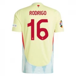 Rodrigo #16 Spanien Fußballtrikots EM 2024 Auswärtstrikot Herren