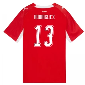 Rodriguez #13 Schweiz Fußballtrikot WM 2026 Heimtrikot Herren