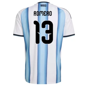 Romero #13 Argentinien Fußballtrikot WM 2026 Heimtrikot Herren