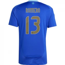 Romero #13 Argentinien Fußballtrikots Copa America 2024 Auswärtstrikot Herren