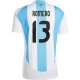 Romero #13 Argentinien Fußballtrikots Copa America 2024 Heimtrikot Herren
