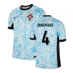Rúben Dias #4 Portugal Fußballtrikot EM 2024 Auswärtstrikot Herren