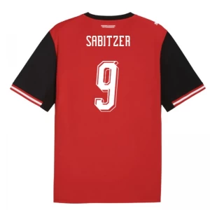 Sabitzer #9 Österreich Fußballtrikot WM 2026 Heimtrikot Herren