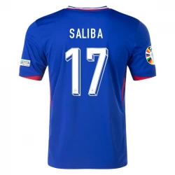 Saliba #17 Frankreich Fußballtrikot EM 2024 Heimtrikot Herren