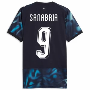 Sanabria #9 Paraguay Fußballtrikot WM 2026 Auswärtstrikot Herren