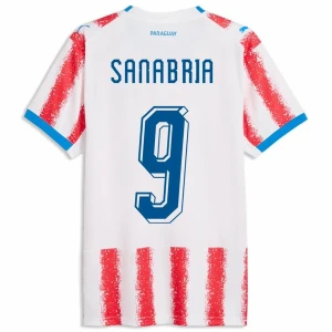 Sanabria #9 Paraguay Fußballtrikot WM 2026 Heimtrikot Herren