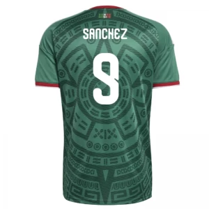 Sanchez #9 Mexiko Fußballtrikot WM 2026 Heimtrikot Herren