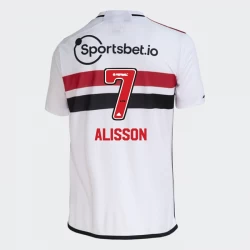 São Paulo FC Alisson #7 Fußballtrikots 2023-24 Heimtrikot Herren