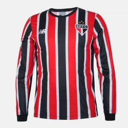 São Paulo FC Fußballtrikot 2024-25 Auswärtstrikot Herren Langarm