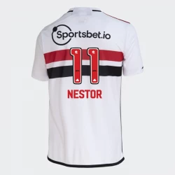 São Paulo FC Nestor #11 Fußballtrikots 2023-24 Heimtrikot Herren