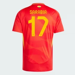 Sarabia #17 Spanien Fußballtrikots EM 2024 Heimtrikot Herren