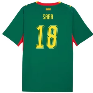 Sarr #18 Senegal Fußballtrikot WM 2026 Auswärtstrikot Herren