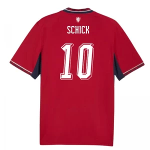 Schick #10 Tschechien Fußballtrikot WM 2026 Heimtrikot Herren
