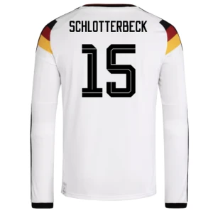 Schlotterbeck #15 Deutschland Fußballtrikot WM 2026 Heimtrikot Herren Langarm