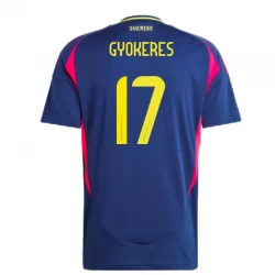 Schweden Fußballtrikot 2024 Gyokeres #17 Auswärtstrikot Herren
