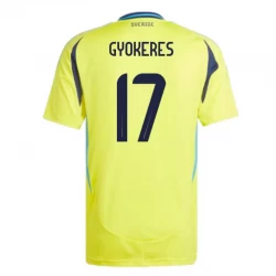 Schweden Gyokeres #17 Fußballtrikot 2024 Heimtrikot Herren