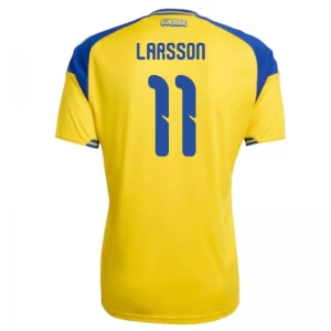 Schweden Larsson #11 Fußballtrikot 2026 Heimtrikot Herren