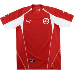 Schweiz 2004 EM Heimtrikot