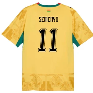 Semenyo #11 Ghana Fußballtrikot WM 2026 Auswärtstrikot Herren