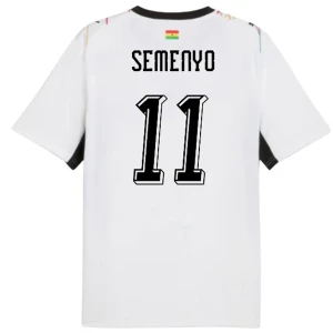Semenyo #11 Ghana Fußballtrikot WM 2026 Heimtrikot Herren