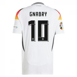 Serge Gnabry #10 Deutschland Fußballtrikot EM 2024 Heimtrikot Herren