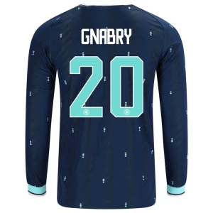 Serge Gnabry #20 Deutschland Fußballtrikot WM 2026 Auswärtstrikot Herren Langarm