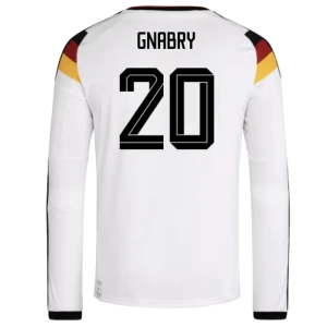 Serge Gnabry #20 Deutschland Fußballtrikot WM 2026 Heimtrikot Herren Langarm