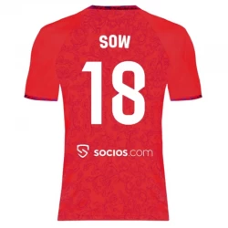 Sevilla FC Fußballtrikot 2024-25 Sow #18 Auswärtstrikot Herren