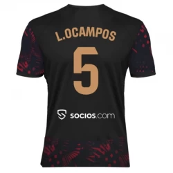 Sevilla FC Fußballtrikot L.Ocampos #5 2024-25 Ausweichtrikot Herren