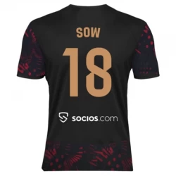 Sevilla FC Fußballtrikot Sow #18 2024-25 Ausweichtrikot Herren