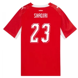 Shaqiri #23 Schweiz Fußballtrikot WM 2026 Heimtrikot Herren