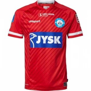 Silkeborg IF Fußballtrikot 2023-24 Heimtrikot Herren