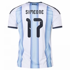 Simeone #17 Argentinien Fußballtrikot WM 2026 Heimtrikot Herren